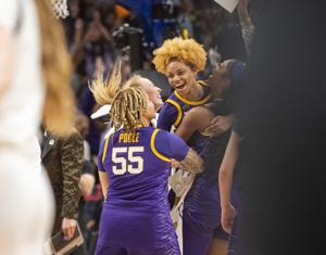 LSU sets title-game scoring record, beats Iowa for program's first NCAA championship