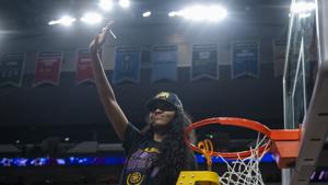 LSU's Angel Reese on her celebration: 'When other people do it, y’all say nothing.'