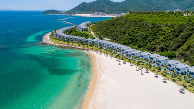 Nha Trang Marriott Resort & Spa, Hon Tre Island - Arial view
