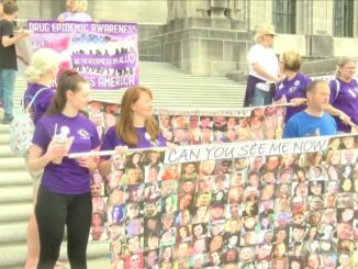 Nonprofit protests at Louisiana State Capitol to bring awareness of fentanyl deaths