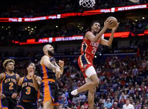 Pelicans clinch winning regular-season record in victory over Knicks at Smoothie King Center