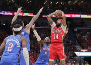 Pelicans up-and-down season over after losing to Shai Gilgeous-Alexander, Thunder at home