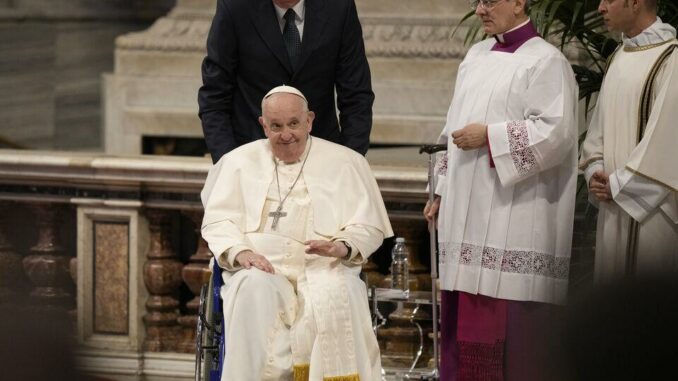 Pope Francis to miss Way of the Cross event in Rome due to extremely cold weather