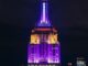 See the Empire State Building honor LSU Women's Basketball  with purple and gold on its live cam