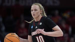 The nation's top women's basketball transfer prospect is at LSU for an official visit