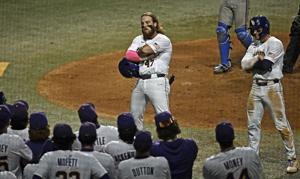 Tommy White's grand slam lifts LSU over Ole Miss in game one of series