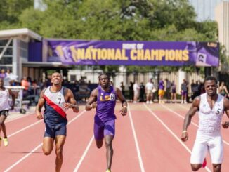 Top ranked LSU track and field breaks records at Texas Relays