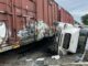 Train crashes into 18-wheeler in West Baton Rouge Parish; road closed, no injuries reported