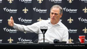 Will the Saints trade down in this year's NFL draft? Our writers aren't banking on it.