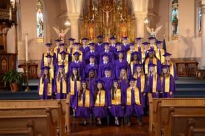 Ascension Catholic High Class of 2023 graduates