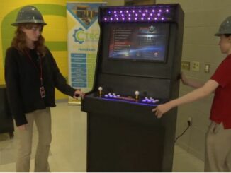 Baton Rouge high school students build arcade machine