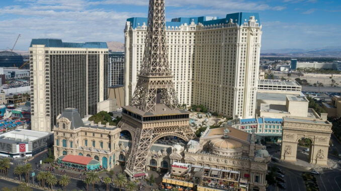 Rendering of the Paris Las Vegas Hotel