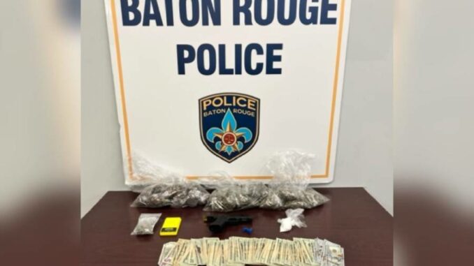 Drugs, gun and more seized in Baton Rouge; 1 arrested