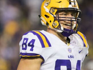 Former LSU tight end Foster Moreau signs with New Orleans Saints despite cancer diagnosis