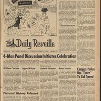 From the Reveille Vault: Library is officially dedicated today