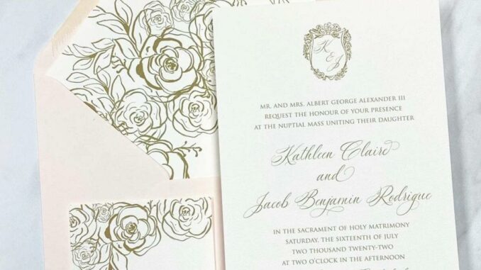 Invitations set the tone for a wedding. Here's how you can master the art.