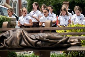Ken Stickney: This downtown image gives Lafayette pause to wonder, worship; message under wraps