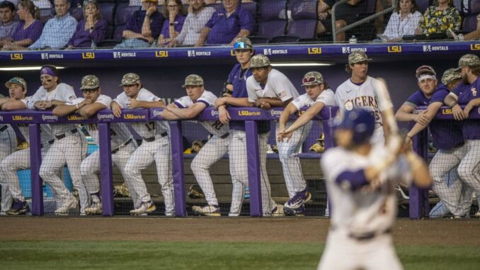LSU baseball blows 13-4 lead in loss to Mississippi State, loses second straight series