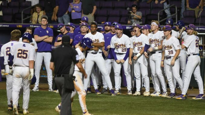 LSU baseball is No. 5 national seed, will host Oregon St., Sam Houston and Tulane in regional