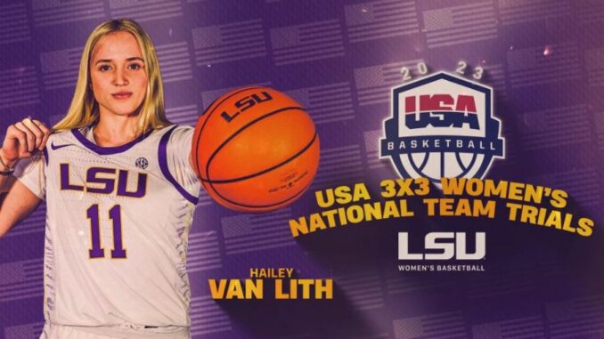 LSU’s Van Lith To Participate In USA Basketball 3×3 Team Trials