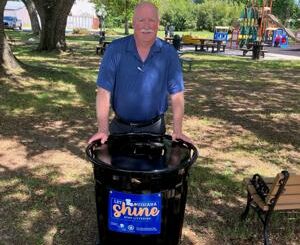 New trash bins placed in Zachary parks through Keep Louisiana Beautiful grant