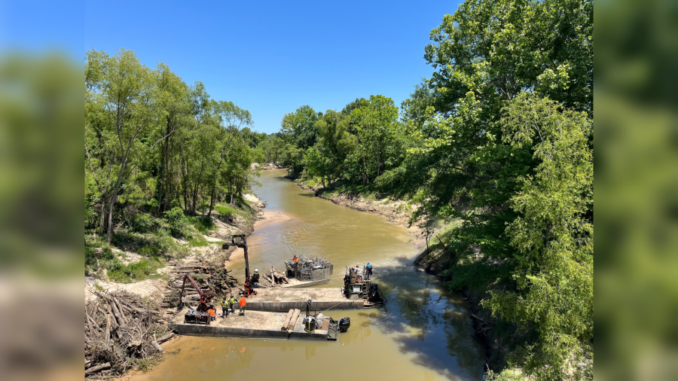 Over 1,600 tons of debris removed from Comite River