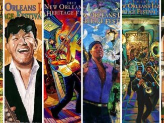 Scroll through all the New Orleans Jazz Fest posters from 1970 to 2023