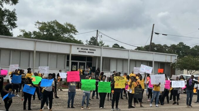 St. Helena Parish School District conduct sick out day protest, educators seek more resources