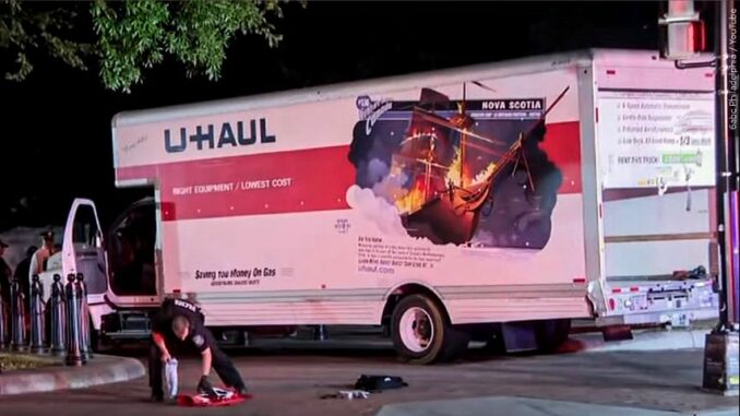Teen accused of deliberately crashing U-Haul truck into security barrier at park near White House