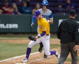 The LSU baseball team snapped its funk in midweek games. See how the Tigers beat Southeastern
