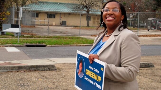 Baton Rouge attorney Gwen Collins-Greenup announces run for secretary of state