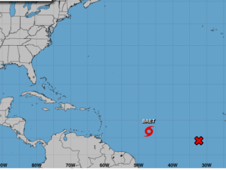 Disturbance near Tropical Storm Bret likely to form in next two days, forecasters say