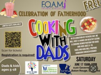 Fathers on a Mission hosting free cooking class for dads and children this Father’s Day weekend