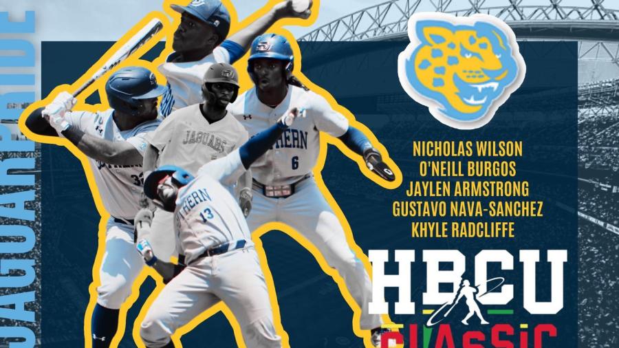 Five Southern University baseball players to play in inaugural HBCU