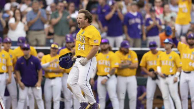 Halfway there: LSU takes down Wake Forest 5-2, will play them again on Thursday to advance to CWS Finals