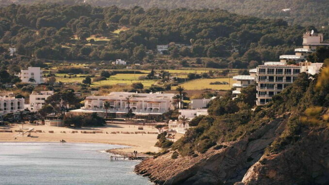 Hyde Ibiza Hotel - View from sea