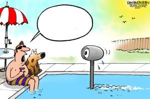 Jump in and see if YOU can WIN Walt Handelsman's newest Cartoon Caption Contest!!