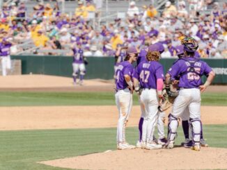 LSU baseball's game against Oregon State delayed due to weather