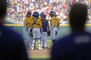 LSU's Jay Johnson trusted Nate Ackenhausen in the College World Series. The pitcher delivered