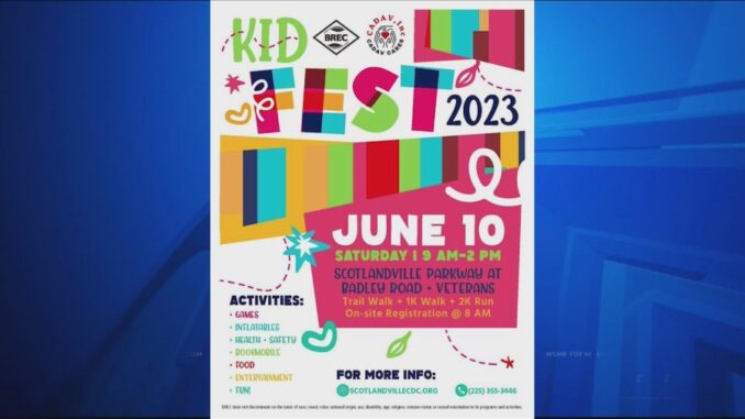 Second Annual Kid Fest celebrates Juneteenth in Baton Rouge