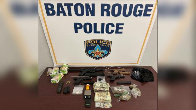 Seven arrested, guns and drugs seized in Baton Rouge