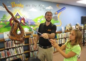 Tangipahoa Library opens summer reading program with Serving Saturday, visiting animals