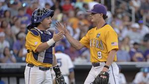 Ty Floyd 'attacked' Florida to set a CWS record and bring LSU one win from a title
