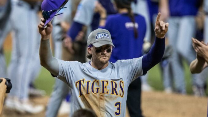 With his proud father looking on, Dylan Crews shows why he chose to come to LSU