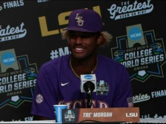 LSU baseball star Tre' Morgan selected by Rays in 3rd round of MLB Draft, 5th Tiger picked so far