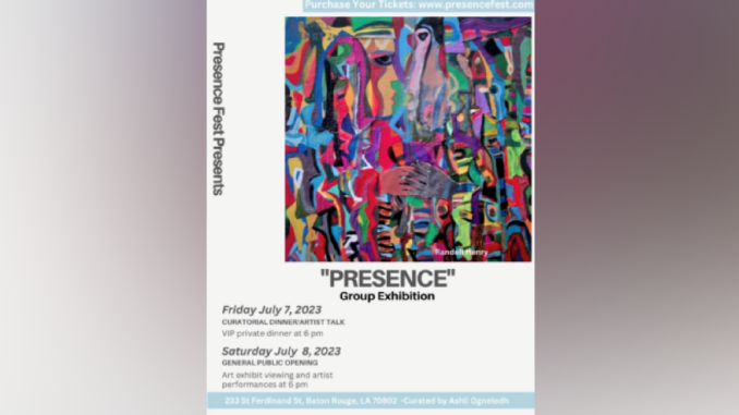 Local art exhibit ‘Presence Fest’ provides platform for artists, community help