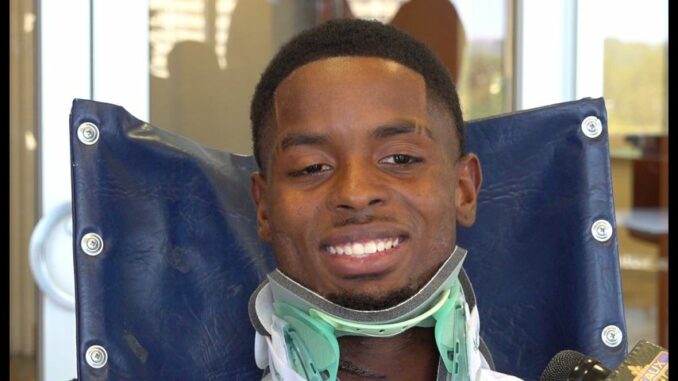 Still hospitalized after hit in LSU game, Grambling player spends his birthday in Baton Rouge