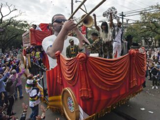 A major Mardi Gras parade bans plastic beads in 2025. 'It's time for a change.'