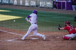 Offensive deficits lead to LSU baseball's first loss of the season against Stony Brook