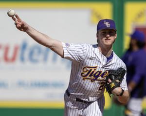 LSU baseball vs. Texas State first pitch at has been moved back. Here's when the game will start